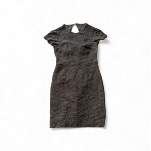 Banana Republic Green lace midi dress